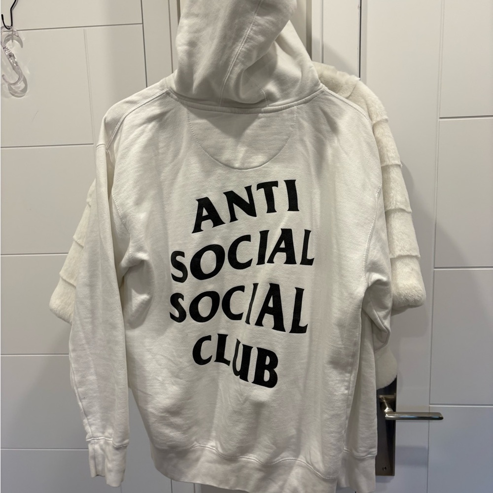 Anti Social Social Club White Hoodie. Authentic.